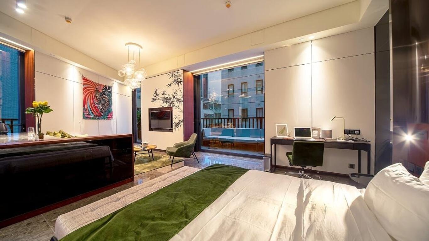 Deluxe Room at AKVO Hotel