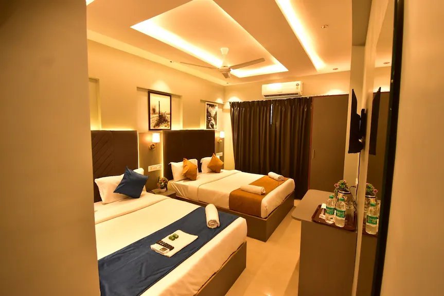 Premium Room at Dhanvantari Luxury Hotel