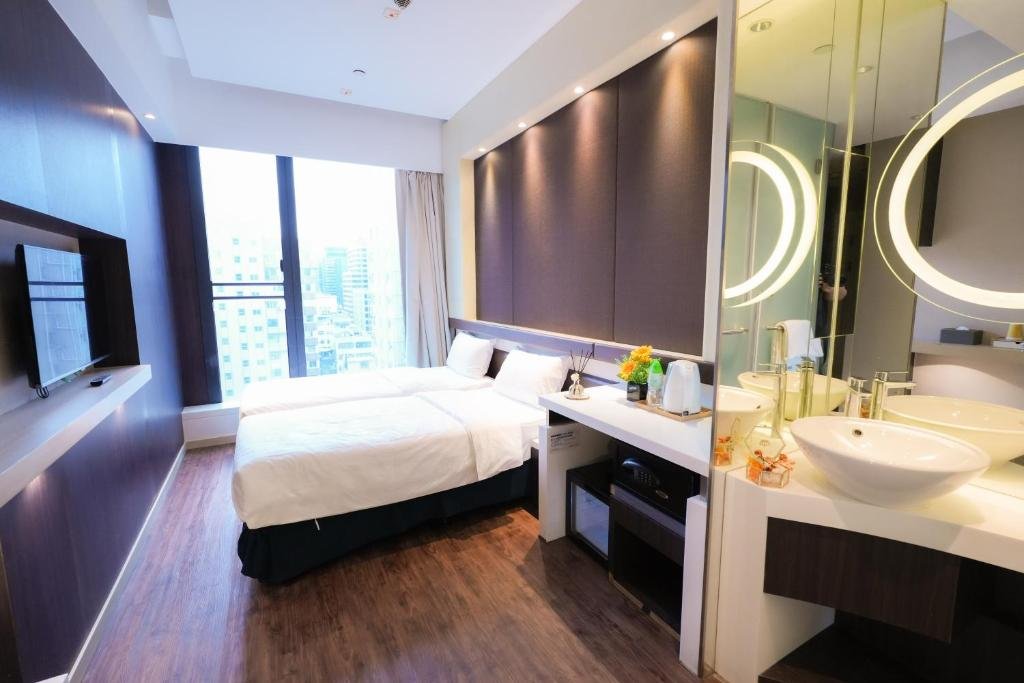 Lobby at Hong Kong Disneyland Hotel