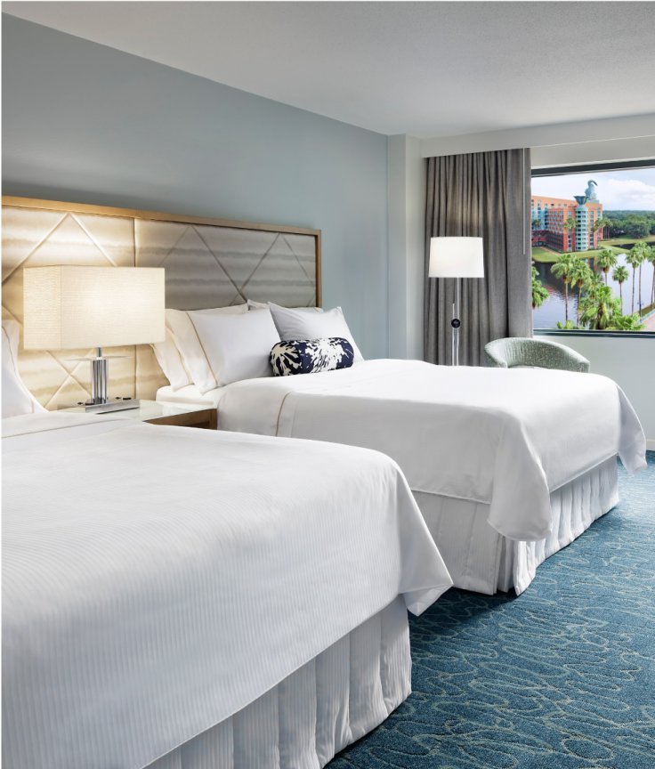 Guest Room at The Dolphin Hotel