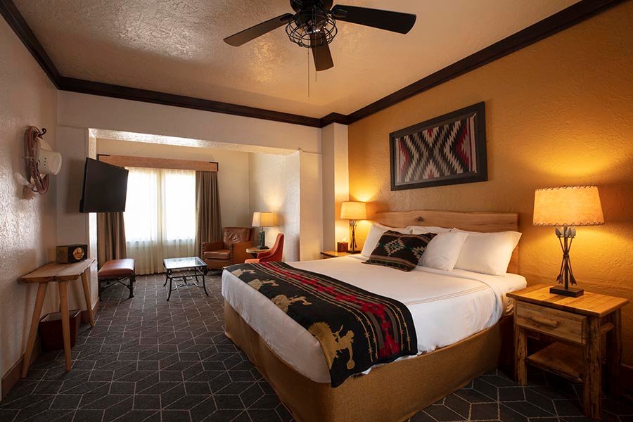 Guest Room at El Rancho Motel