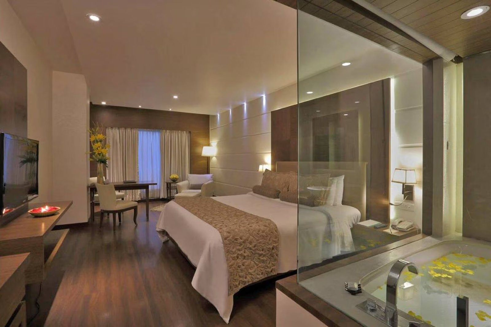 Lobby at Goldfinch Hotel Bangalore