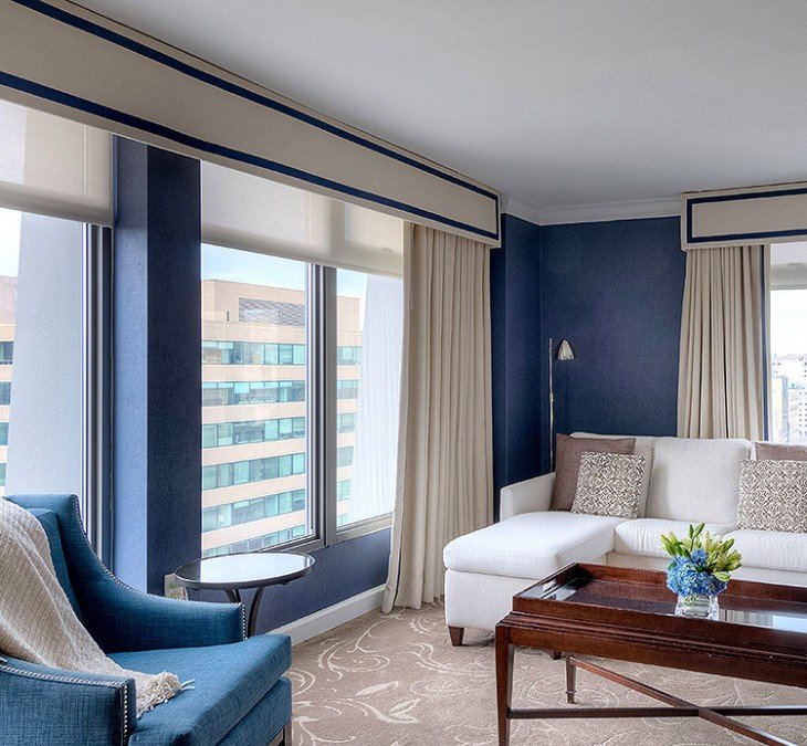 Lobby at Hamilton Hotel Washington DC