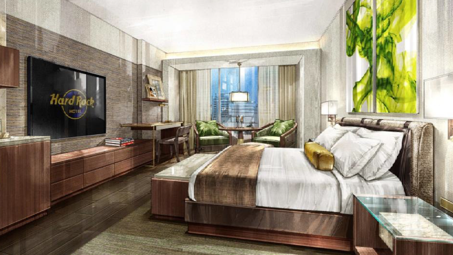 Guest Room at Seminole Hard Rock Hotel