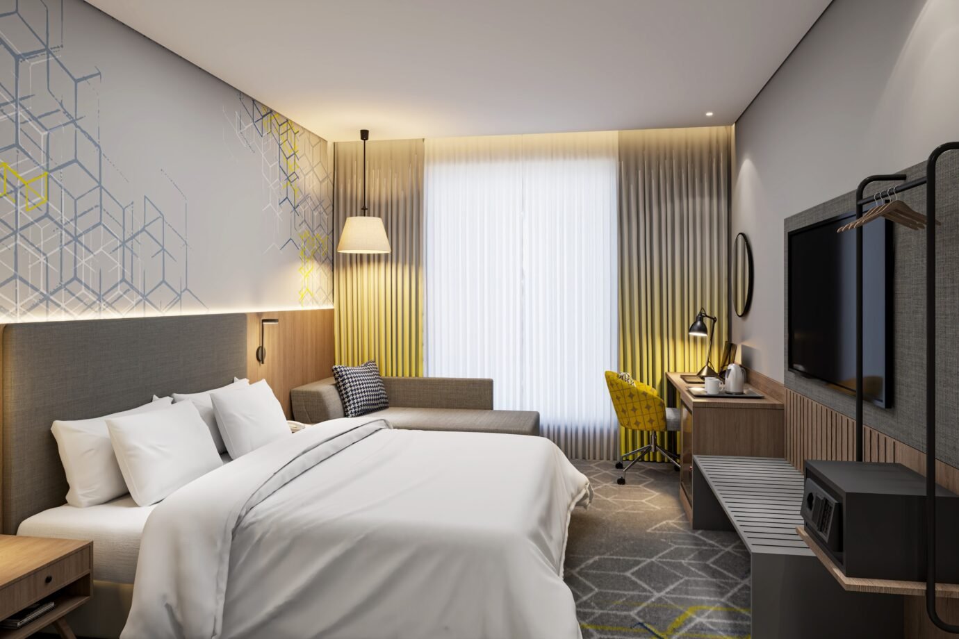 Deluxe Room at Hotel 7 Inn Vienna