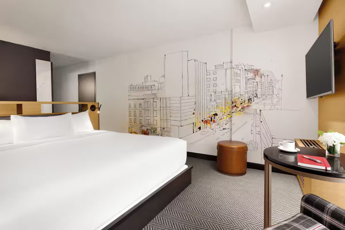 Superior Room at Hotel PUR Quebec