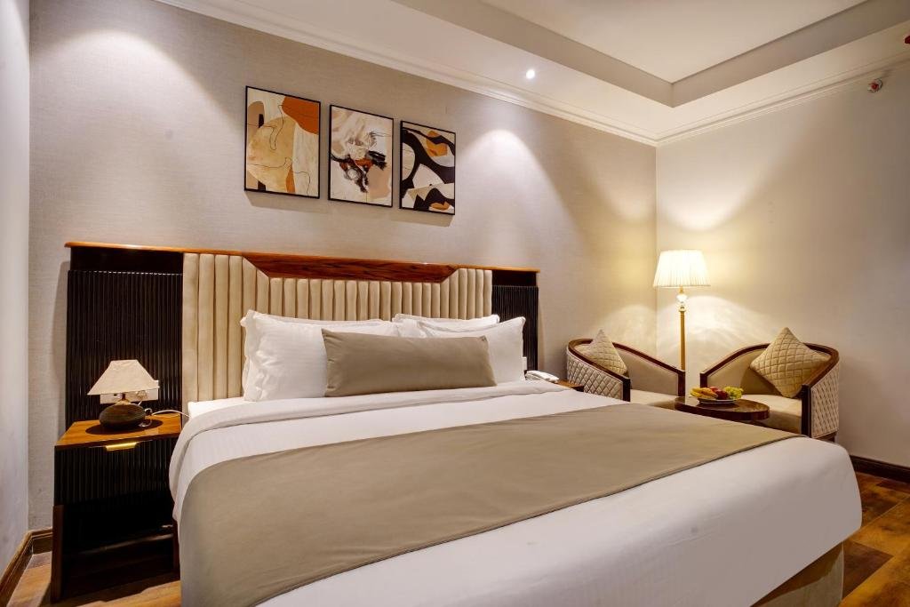 Deluxe Room at IVA Premium Aerocity