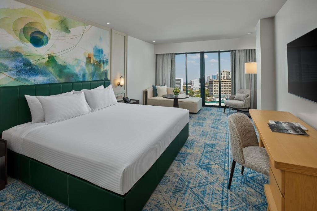 Guest Room at The Jeffrey Hotel