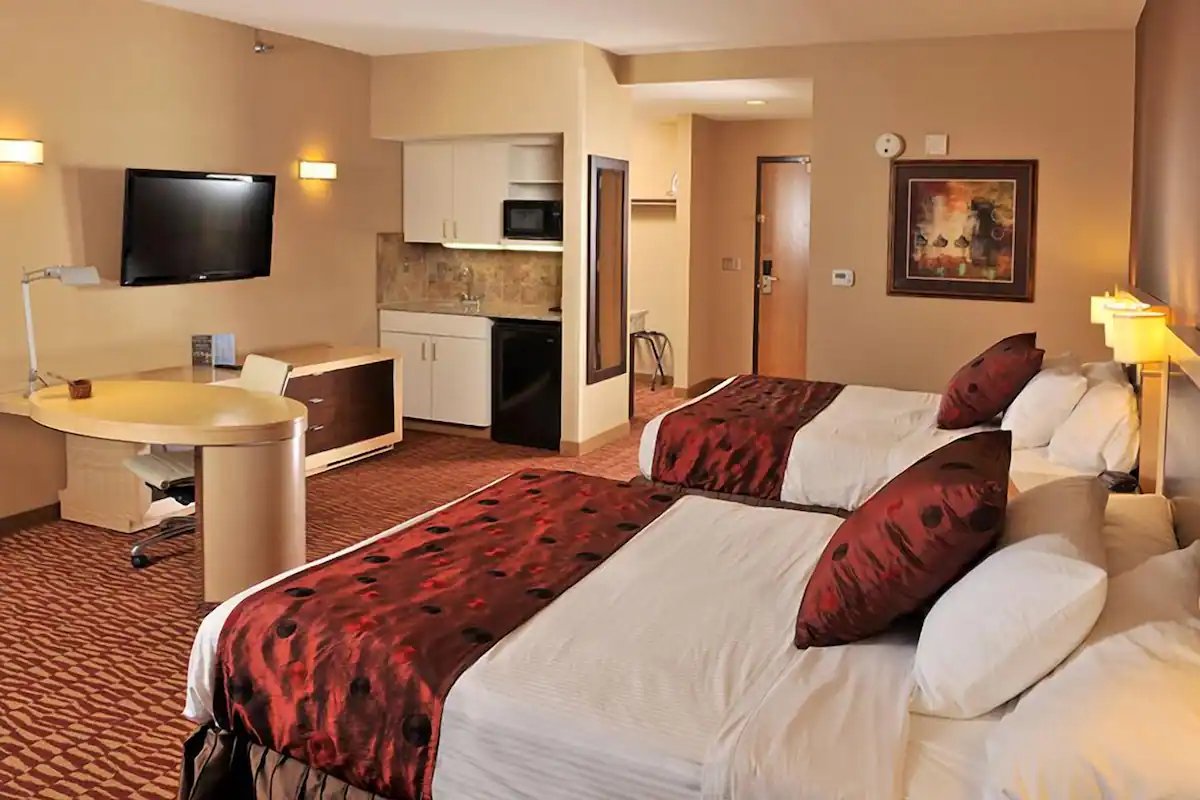 Deluxe Room at Lakeside Hotel Casino