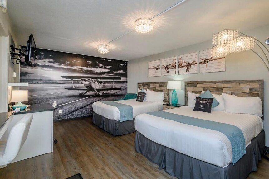 Lobby at Lions Gate Hotel