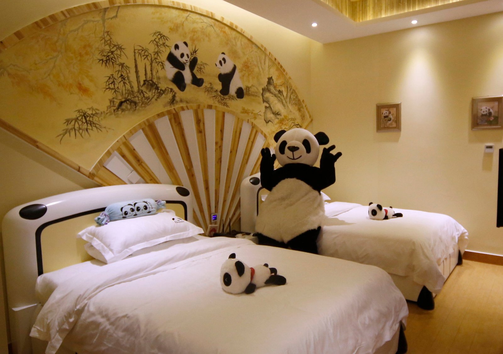Deluxe Room at Panda Hotel
