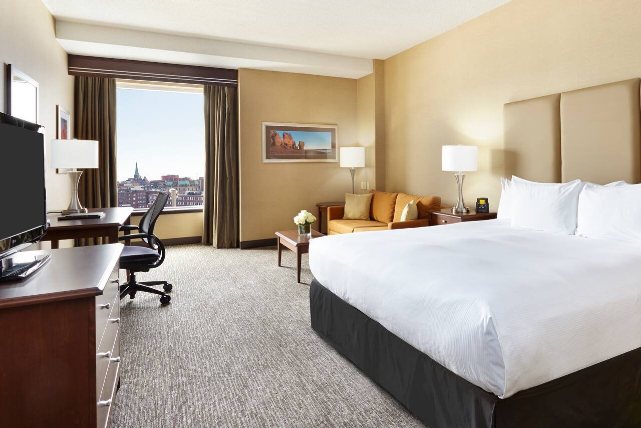 Guest Room at Hilton Saint John
